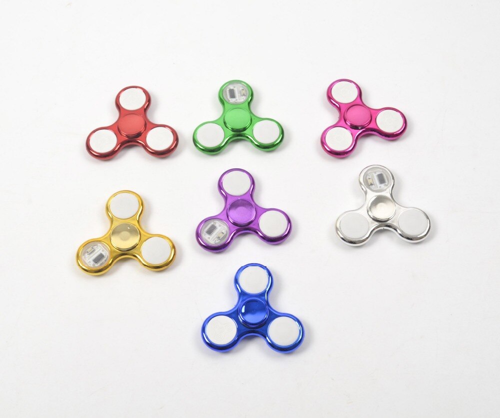 Colorful Glowing LED Fidget Spinner Colorful Glowing LED Fidget Spinner