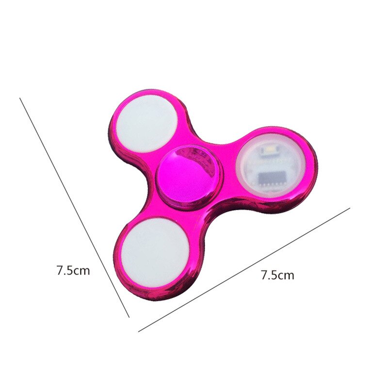 Colorful Glowing LED Fidget Spinner Colorful Glowing LED Fidget Spinner