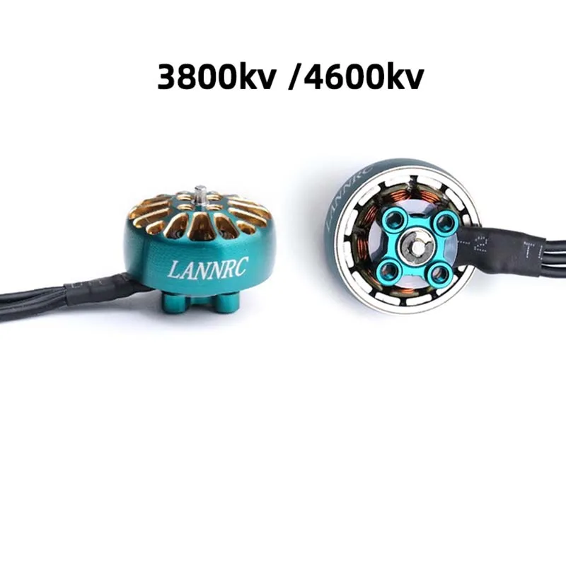 Motor LANNRC 1404, pequeña máquina transversal de cuatro ejes de 2-4 pulgadas, máquina de conductos, Huafimada 4s