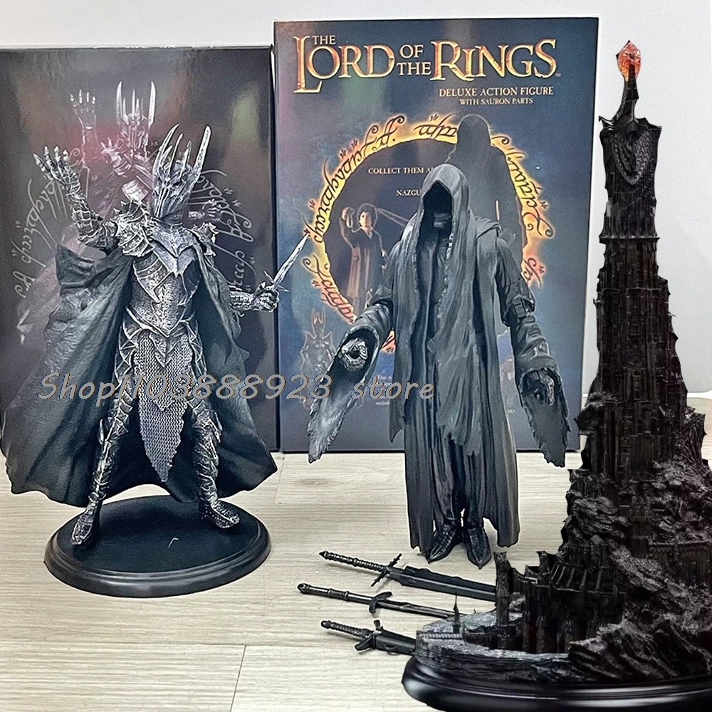 Nazgul Ringwraith figura de acción Dark Nazgul Ringwraith Torre Negra figura de juego juguete modelo decoración Navidad Helloween regalo muñeca