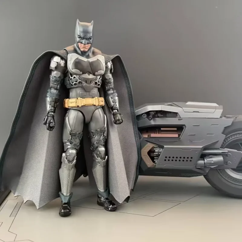 Figura de acción de Batman: colección del Caballero Oscuro con traje de mueble, juguete para regalo para niños, tema Modoking Ben Affleck